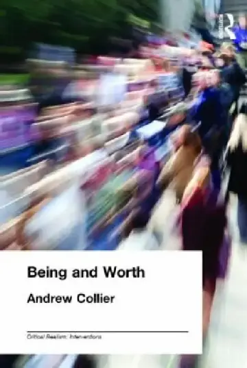 Cover of Being and Worth