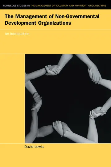 Cover of The Management of Non-Governmental Development Organizations