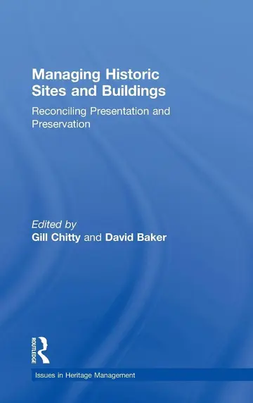 Cover of Managing Historic Sites and Buildings
