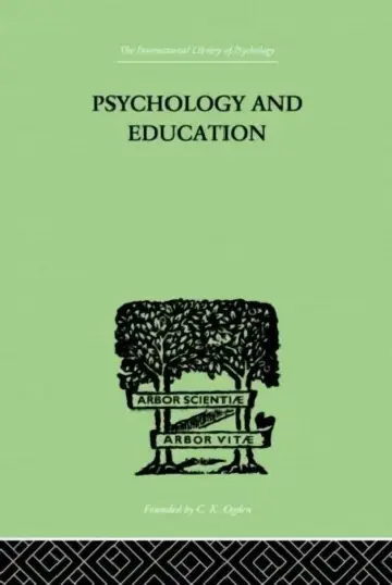 Cover of Psychology And Education