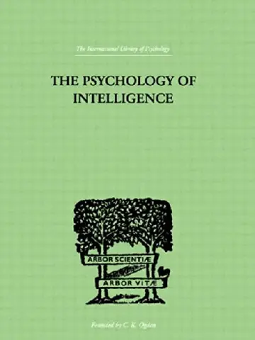 Cover of The Psychology of Intelligence