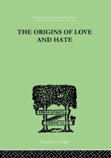 Cover of The Origins of Love and Hate