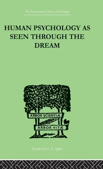 Cover of Human Psychology as Seen Through the Dream