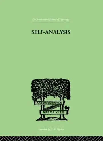 Cover of Self-Analysis