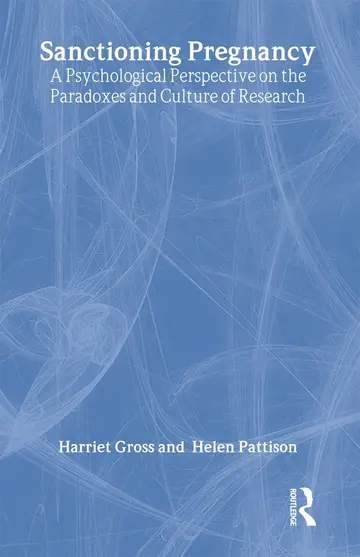 Cover of Sanctioning Pregnancy