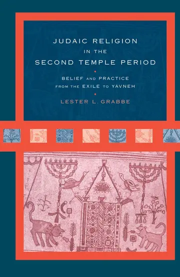 Cover of Judaic Religion in the Second Temple Period