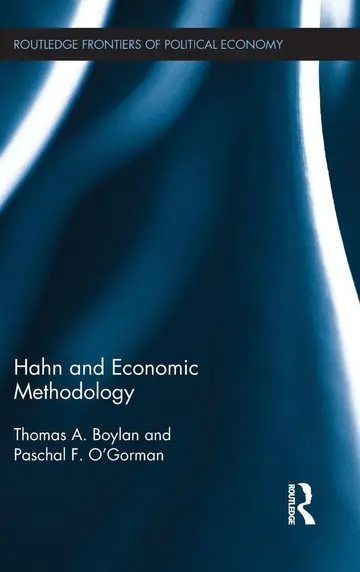 Cover of Hahn and Economic Methodology