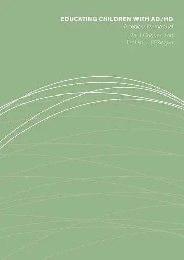 Cover of Educating Children with Ad/Hd