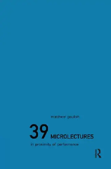 Cover of 39 Microlectures