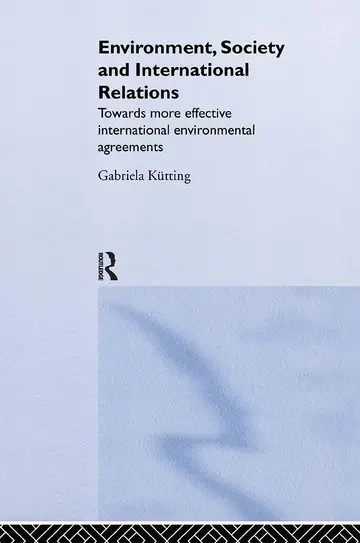 Cover of Environment, Society and International Relations