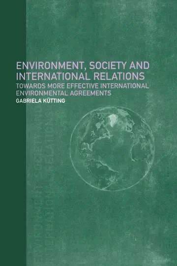 Cover of Environment, Society and International Relations