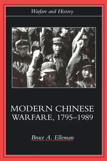 Cover of Modern Chinese Warfare, 1795-1989