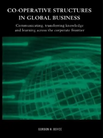 Cover of Co-operative Structures in Global Business