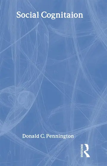 Cover of Social Cognition