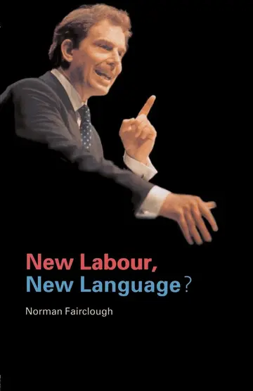 Cover of New Labour, New Language?
