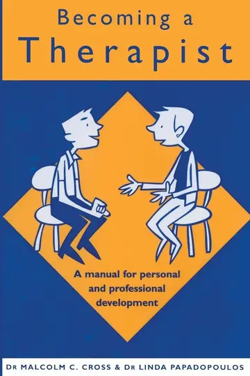 Cover of Becoming a Therapist