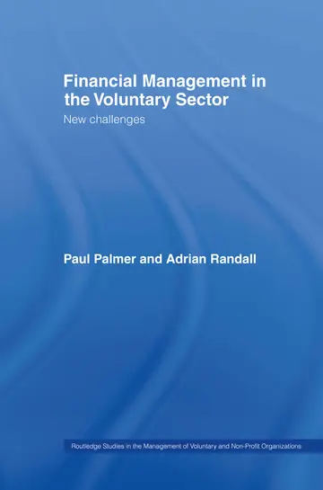 Cover of Financial Management in the Voluntary Sector