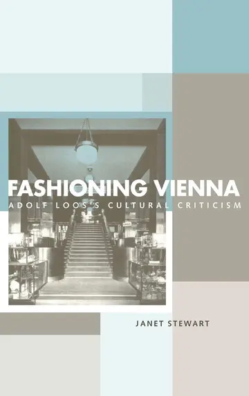 Cover of Fashioning Vienna