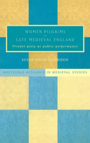 Cover of Women Pilgrims in Late Medieval England