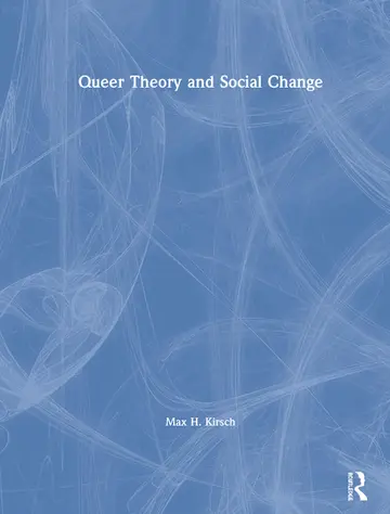 Cover of Queer Theory and Social Change