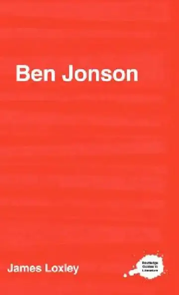 Cover of Ben Jonson