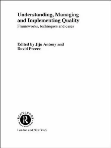 Cover of Understanding, Managing and Implementing Quality