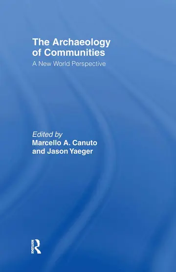Cover of Archaeology of Communities