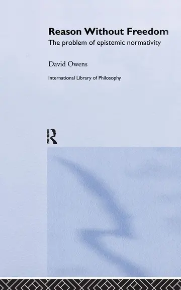 Cover of Reason Without Freedom