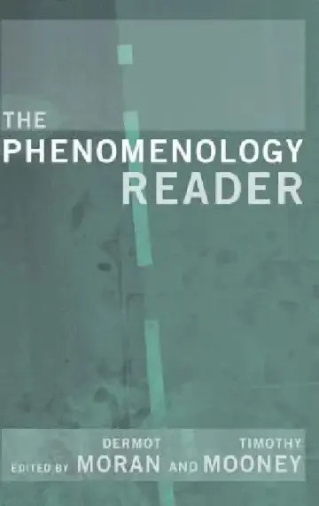 Cover of The Phenomenology Reader