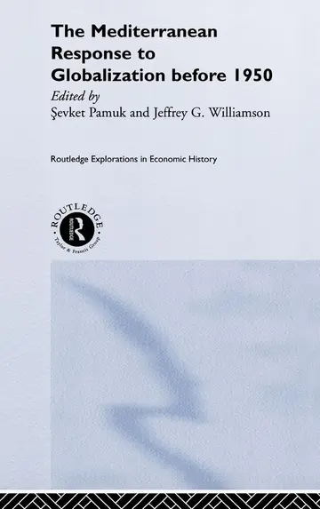 Cover of The Mediterranean Response to Globalization Before 1950