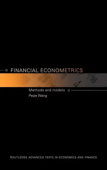 Cover of Financial Econometrics (hb 2003)