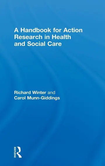 Cover of A Handbook for Action Research in Health and Social Care