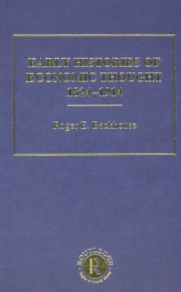 Cover of Early History of Economic Thought