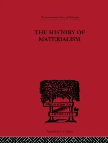 Cover of The History of Materialism