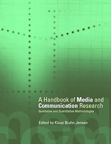 Cover of A Handbook of Media and Communication Research