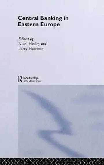 Cover of Central Banking in Eastern Europe