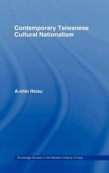 Cover of Contemporary Taiwanese Cultural Nationalism