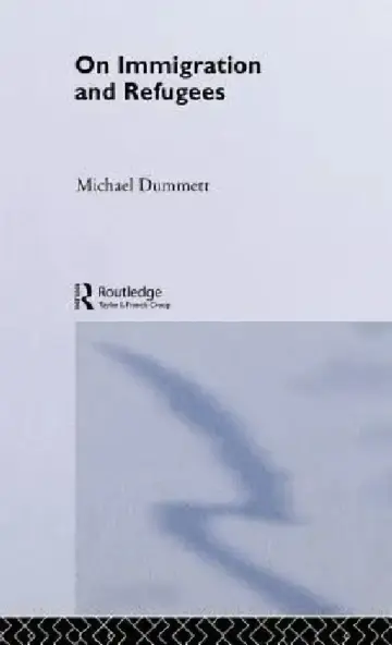 Cover of On Immigration and Refugees