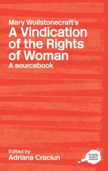 Cover of Mary Wollstonecraft's a Vindication of the Rights of Woman