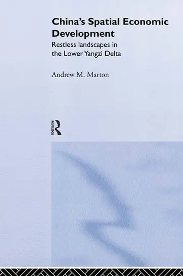 Cover of China's Spatial Economic Development