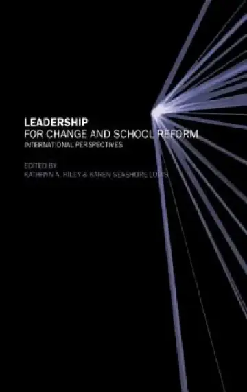 Cover of Leadership for Change and School Reform