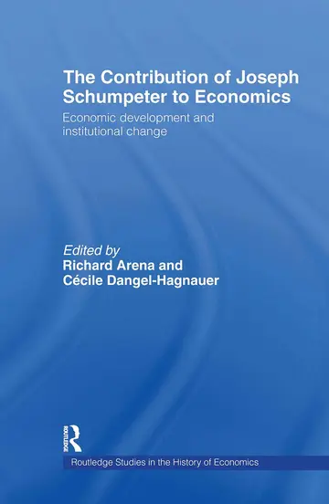 Cover of The Contribution of Joseph A. Schumpeter to Economics