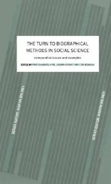 Cover of The Turn to Biographical Methods in Social Science