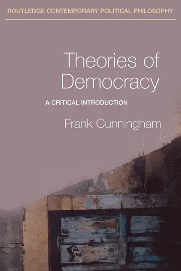 Cover of Theories of Democracy