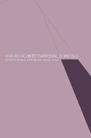 Cover of Managing International Schools