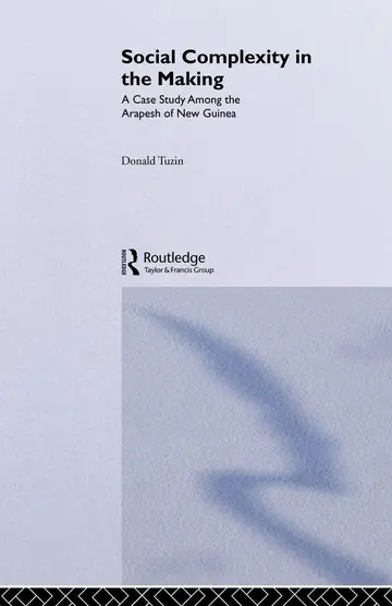 Cover of Social Complexity in the Making