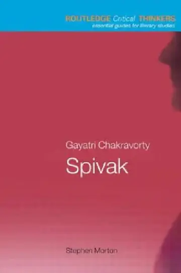 Cover of Gayatri Chakravorty Spivak