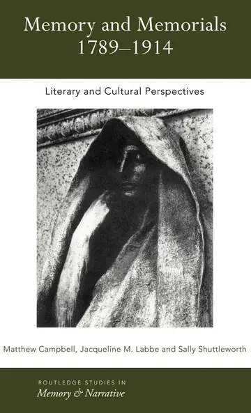Cover of Memory and Memorials, 1789-1914