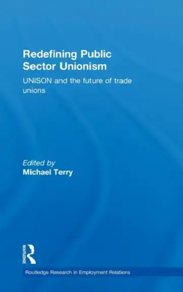 Cover of Redefining Public Sector Unionism