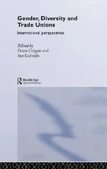 Cover of Gender, Diversity and Trade Unions